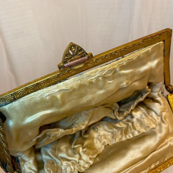 Victorian Tapestry Embriodered Purse - Picture 5 of 5